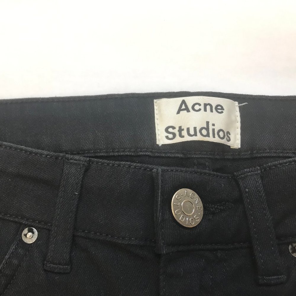 Acne Studios Jeans 26 x 32 Skinny Black NWOT